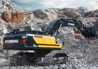 Excavatrice sur chenilles Hyundai HX520AL