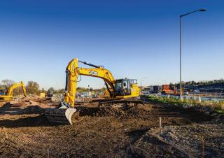 Excavatrice sur chenilles JCB JS330NLC
