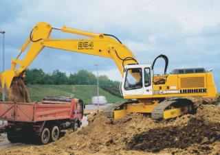 Excavatrice sur chenilles Liebherr R954B