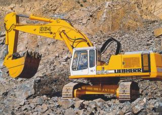 Excavatrice sur chenilles Liebherr R964