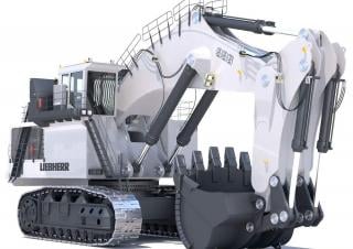 Excavatrice sur chenilles Liebherr R996