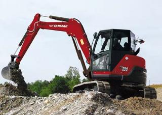 Excavatrice sur chenilles Yanmar SV100-2 