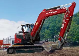 Excavatrice sur chenilles Yanmar SV100-2 