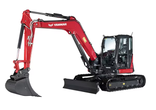 Excavatrice sur chenilles Yanmar SV86-7