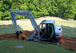 Excavatrice sur chenilles Takeuchi TB 285