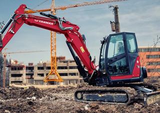Excavatrice sur chenilles Yanmar ViO80-2PB 