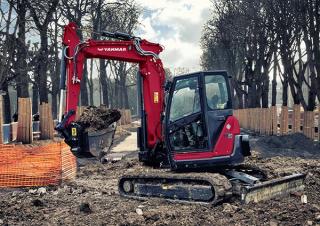 Excavatrice sur chenilles Yanmar ViO80-2PB 