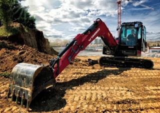 Excavatrice sur chenilles Yanmar ViO82 