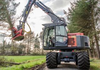 Excavatrice sur pneus Atlas 160 W-SR 