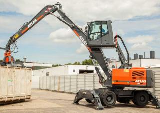 Excavatrice sur pneus Atlas 250 MH