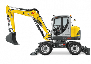 Excavatrice sur pneus Wacker Neuson EW 100