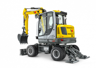 Excavatrice sur pneus Wacker Neuson EW 65