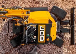 Excavatrice sur pneus JCB Hydradig 110W