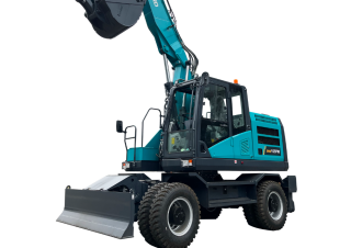 Excavatrice sur pneus Sunward SWE155FW 2-PB