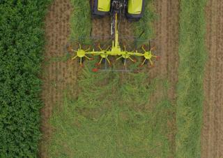 Faneuses rotatives Claas Volto 55 TH
