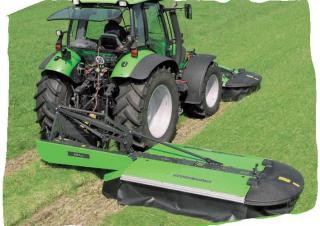 Faucheuses  arrières tambour sans conditionneur DEUTZ-FAHR KM 4.27 