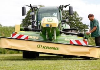 Faucheuses  frontales, disques avec conditionneurs Krone EasyCut F 320 CV Gen.2 