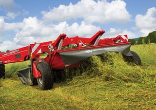 Faucheuse à disque traîné avec conditionneur Massey Ferguson DM306 TR-RC