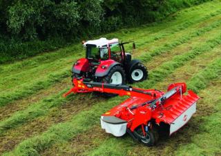 Faucheuse à disque traîné avec conditionneur Kuhn FC 3161 TCD