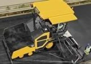 Finisseur d'asphalte sur roues Volvo P6870C ABG