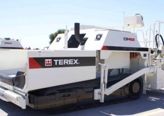 Finisseurs de chaussée sur chenilles Terex CR462