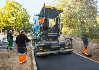 Finisseurs de chaussée sur chenilles Vögele Super 1000i