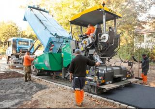 Finisseurs de chaussée sur chenilles Vögele Super 1100-2