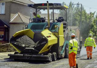 Finisseur d'asphalte sur roues Ammann AFW 700-3