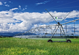 Technologie d'irrigation Flèches de pulvérisation Bauer Irrigation Centerstar 203E