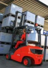 Chariots élevateurs frontaux à gaz Linde H16T