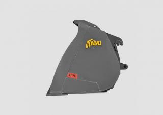 Pièces jointes Godets Godet pour chargeuses sur pneus AMI WL100GP100