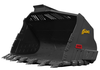 Pièces jointes Godets Godet pour chargeuses sur pneus AMI WL250RBXS575SN