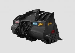 Pièces jointes Godets Godet pour chargeuses sur pneus AMI WL300RBXS750SN