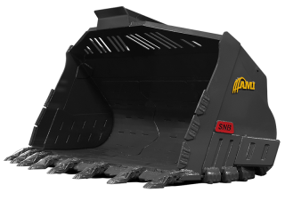 Pièces jointes Godets Godet pour chargeuses sur pneus AMI WL800RBXS1600SN