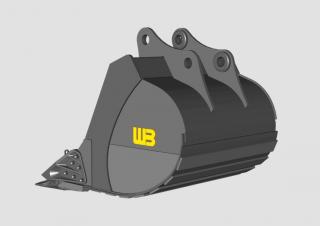 Pièces jointes Godets Godets d'excavatrices Werk-Brau EX20SD