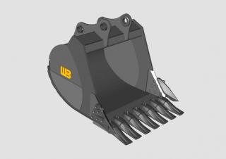 Pièces jointes Godets Godets d'excavatrices Werk-Brau EX70SD