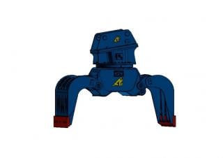 Pièces jointes Grappins de démolition et de tri Arden S0803