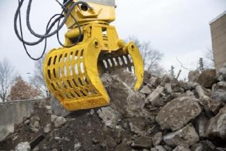 Pièces jointes Grappins de démolition et de tri Atlas Copco MG 1000