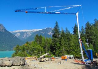 Grues à tour - tourneur inférieur FM-Gru 930 RBI-FA