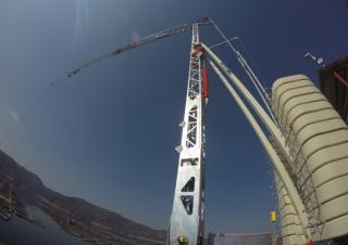 Grues à tour - tourneur inférieur Terex Comedil (Zeppelin) CBR 40 H