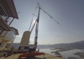 Grues à tour - tourneur inférieur Terex Comedil (Zeppelin) CBR 40 H