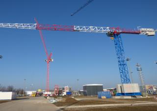 Grues à tour - tourneur supérieur Raimondi MRT189