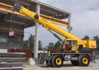 Grues tous-terrains Grove RT550E