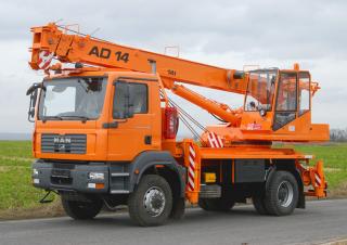 Grues télescopiques  monté sur camion CKD Mobilni Jeraby AD 14
