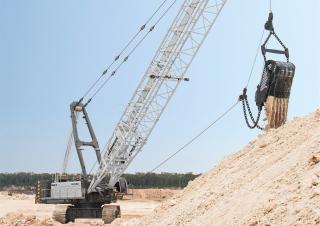 Grues à chenilles - flèche treillis Liebherr HS 8300.1