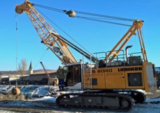 Grues à chenilles - flèche treillis Liebherr HS 8040 HD