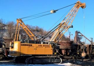 Grues à chenilles - flèche treillis Liebherr HS 8040 HD