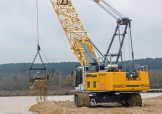 Grues à chenilles - flèche treillis Liebherr HS 8070