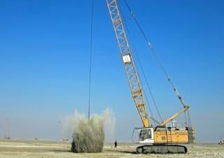 Grues à chenilles - flèche treillis Liebherr HS 8100