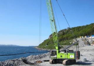 Grues à chenilles - flèche treillis Liebherr HS 8100